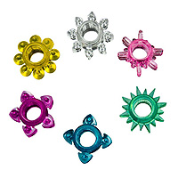F77452 - Tower of Power Stretchy Cock Rings Set