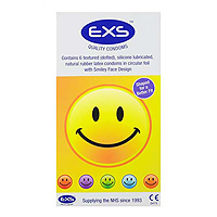 F76110 - EXS Smiley Condoms (6 pack)