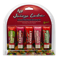 F74692 - Juicy Lube 5 Tasty Flavours Pack