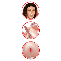 F77897 - Mia Isabella Transexual Love Doll With Hair