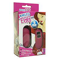 F77530 - Pink 10 Speed Remote Control Vibrating Egg