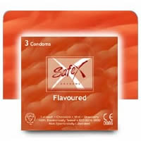 F74533 - Safex Flavoured Condoms - 3 Pack