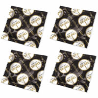 F76323BC - 4 Skins Black Chocolate Condoms