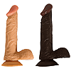 F77129 - Afro American 8 Inch Vibrating Whopper