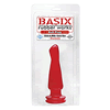 F77737r - BASIX RED 5 Inch Butt Plug