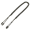 F75594 - Black Chain Link Tweezer Nipple Clamps