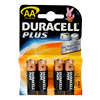 F74509 - Duracell Plus 4 Pack AA Batteries