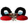 F74587 - Furry Fun Faux Fur Cuffs