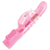 F76851 - G-Spot Slim Ringed Pulsating Rabbit (Waterproof)