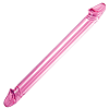 F77190 - 12 inch Icicles Rose Double-Ended GLASS Dildo