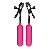 F77515 - Nippleicious Vibrating Adjustable Nipple Clamps