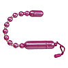 F74704 - Pretty in Pearl Bendable Vibrating Anal Beads