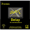 F74535 - Safex Delay Condoms - 3 Pack