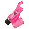 F73341 - Wireless Waterproof Rabbit Finger Vibrator (batteries included)